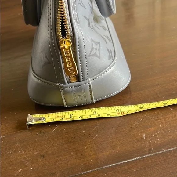 LOUIS VUITTON GREY ALMA TRIANON BB BAG - Picture 14 of 16